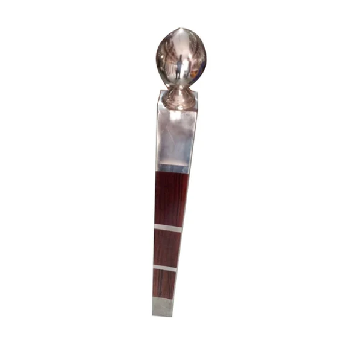 3.5feet Brown Stainless Steel Railing Pillar - Image 2