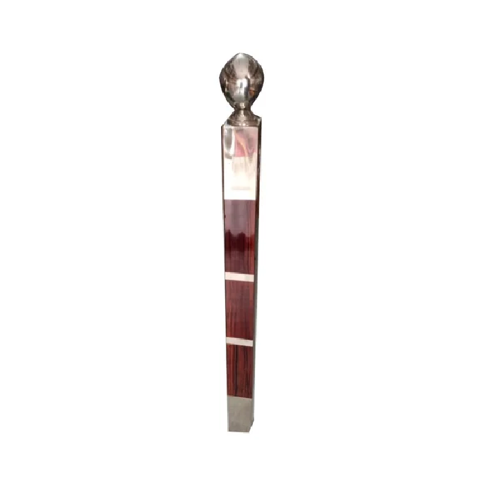 3.5feet Brown Stainless Steel Railing Pillar