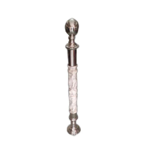 3.75feet Silver Stainless Steel Railing Pilar