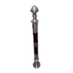 3feet Black Stainless Steel Railing Pillar