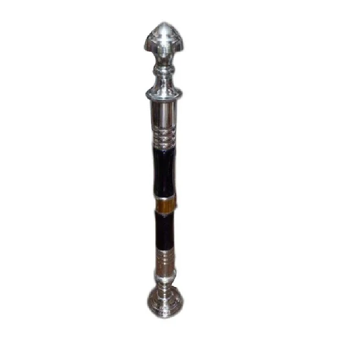3feet Black Stainless Steel Railing Pillar - Image 2
