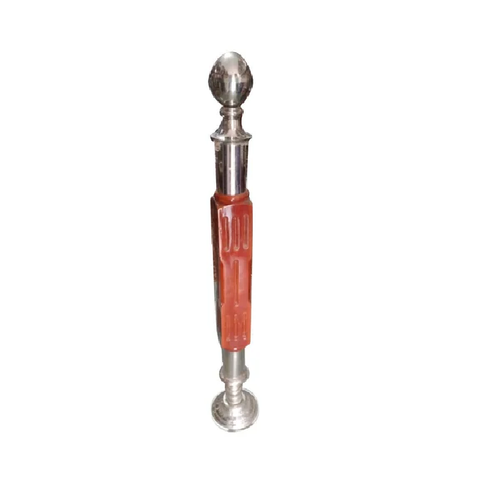 2.5feet Brown Stainless Steel Railing Pillar