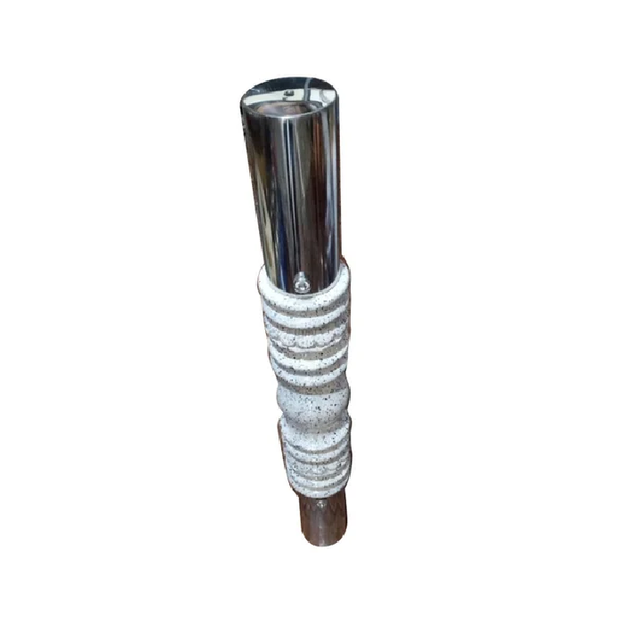 1.5feet White Stainless Steel Railing Pillar - Image 2