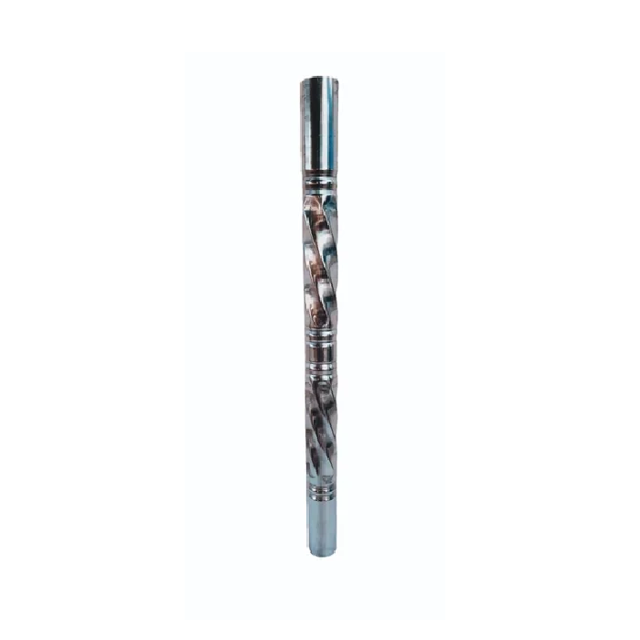 4.25feet Silver Stainless Steel Railing Pillar - Image 2